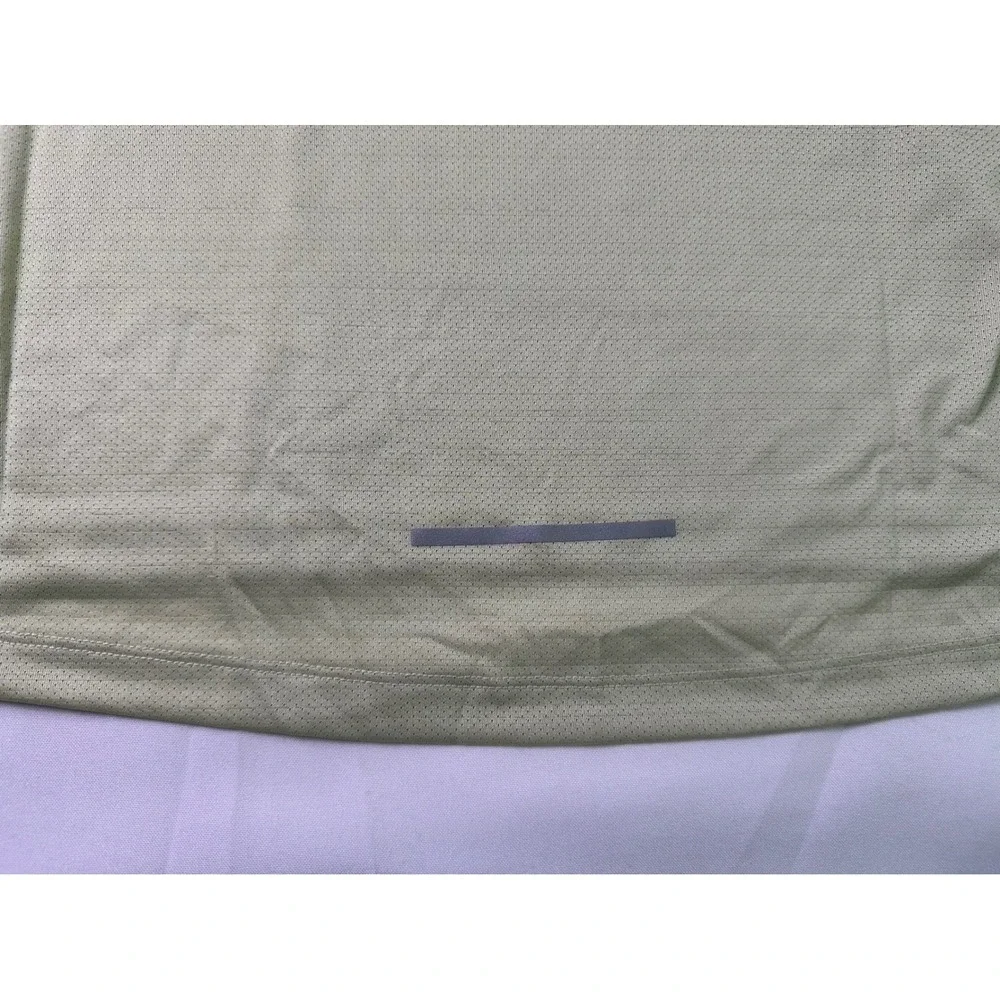 NEW Nike‎ Men's Small S Dri-FIT Running Tee T-Shirt Light Green Move To Zero